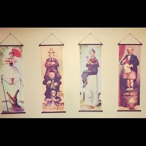 Disney’s Haunted Mansion Wall Art set of all 4